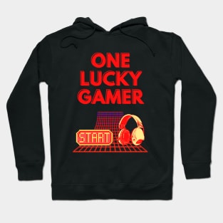 One lucky gamer t shirt mug sticker magnet cases notebook pin Hoodie